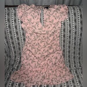 Forever 21 Pink Floral Mini Dress